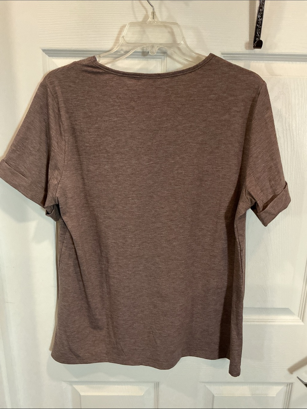 Women's V-Neck Short Sleeve Top- NWOT - Picture 6 of 6